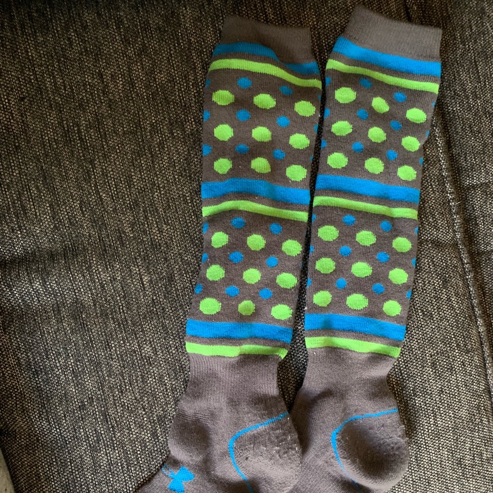 Under Armor tall socks